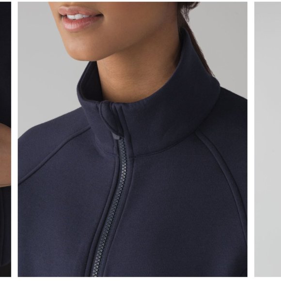 Lululemon NTS Jacket Midnight Navy / Black Size 8 - Picture 7 of 16